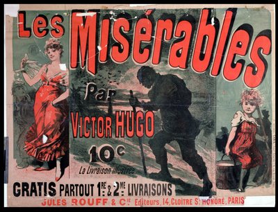 Poster advertising the publication of 